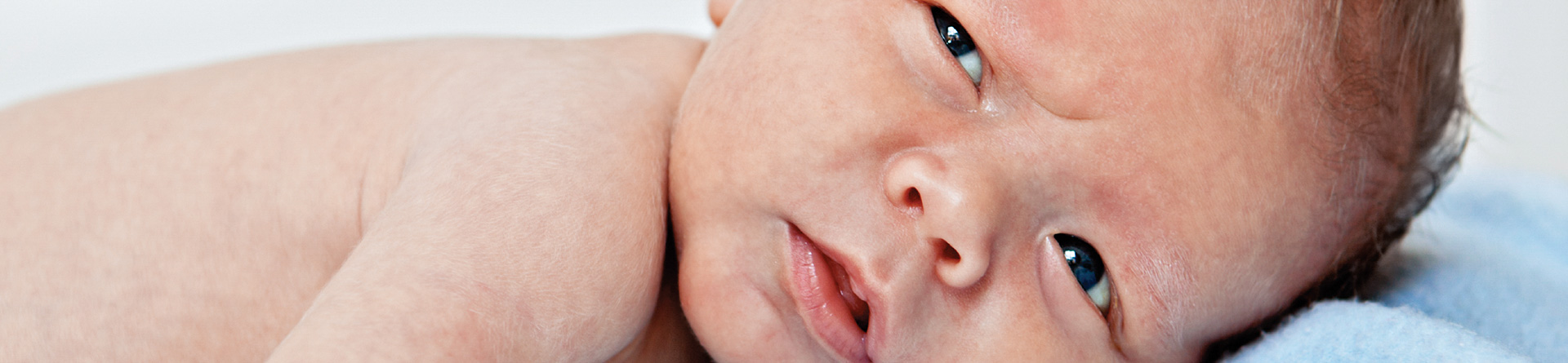 newborn baby close-up