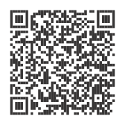 Black QR code against a simple white backdrop