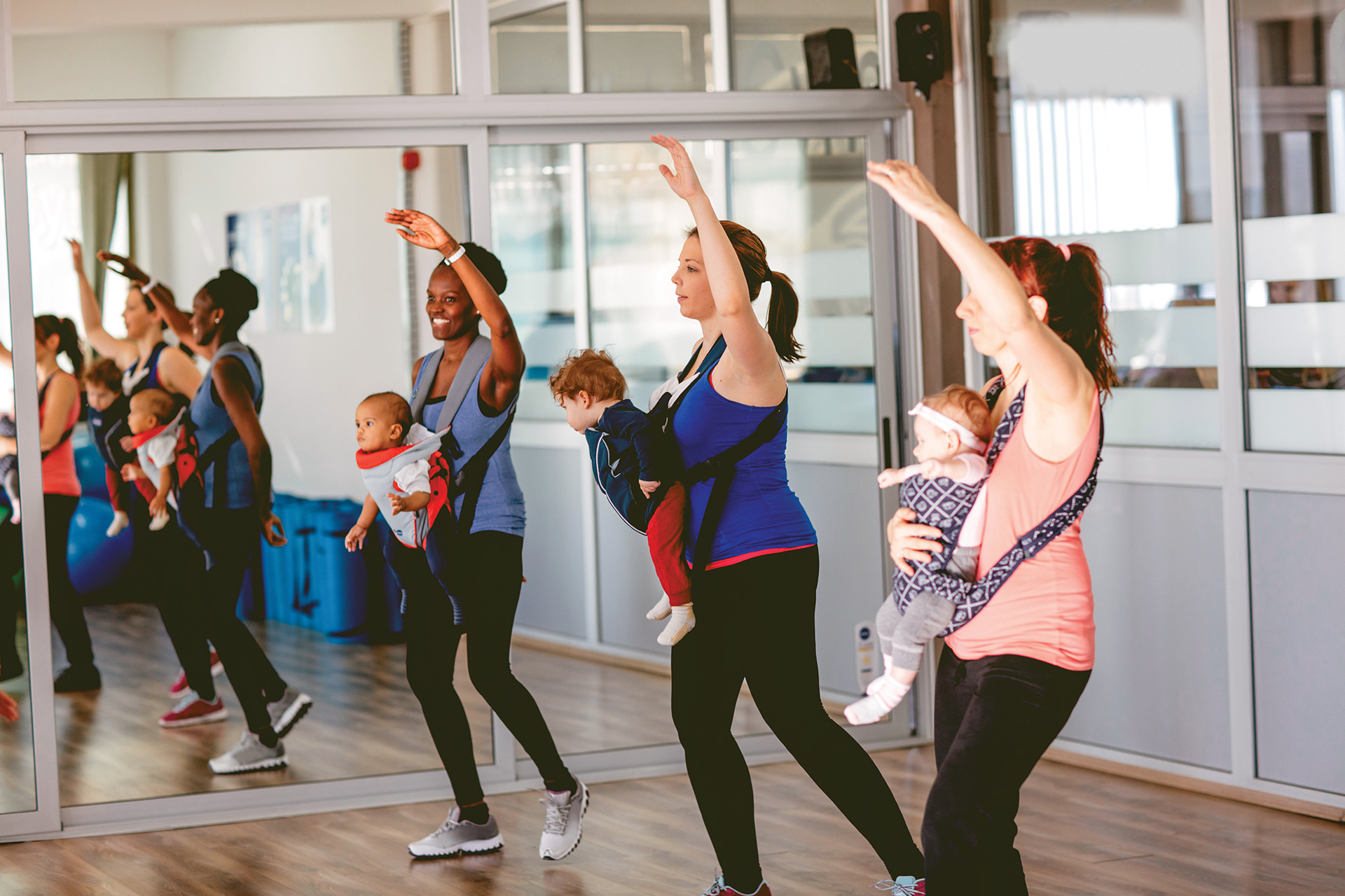 Maneras de mantenerte activa y vincularte con tu bebé