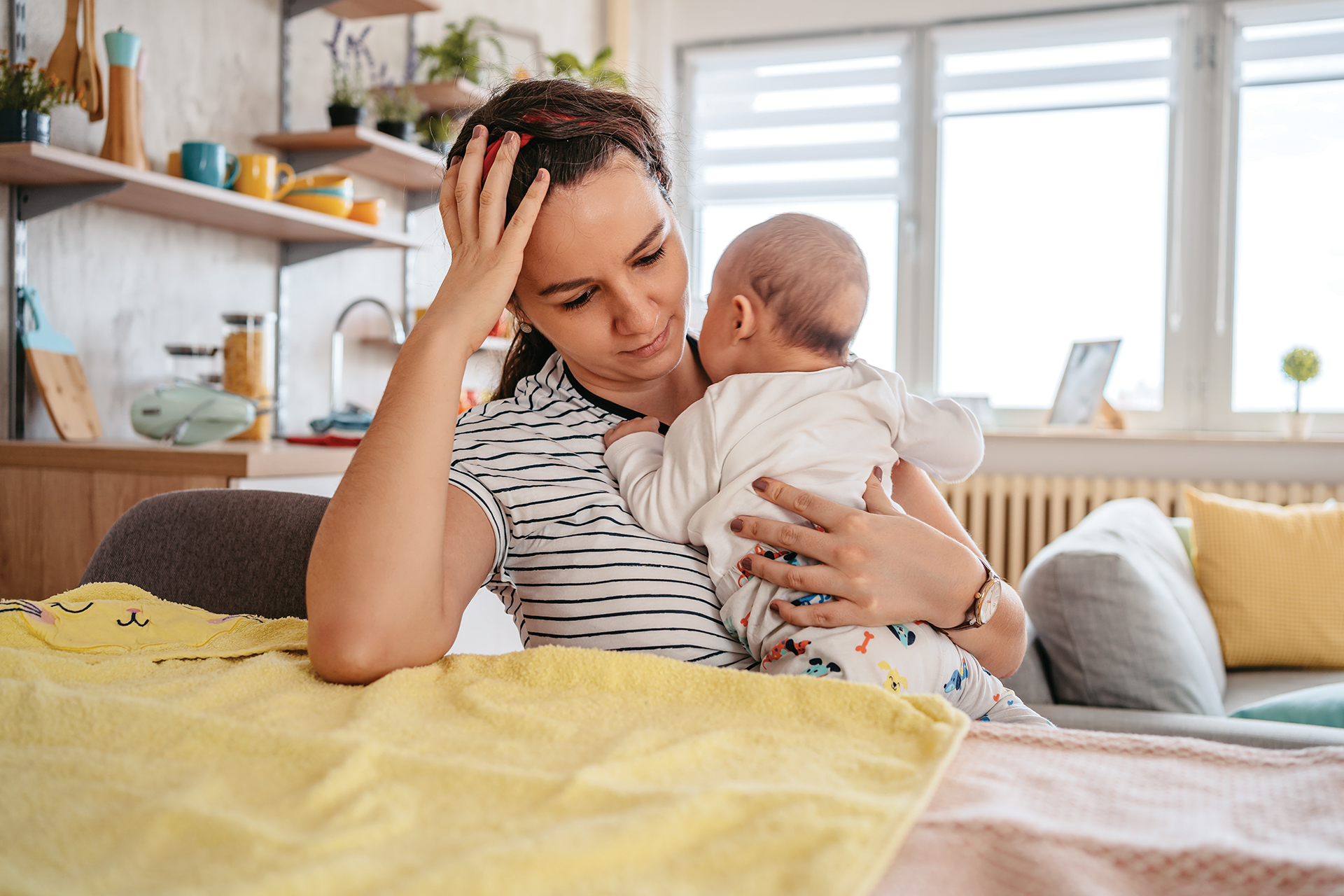 mom with child